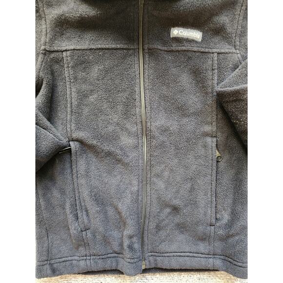 Columbia Black Youth Small (8) Full Zip Fleece Jacket - Picture 2 of 4